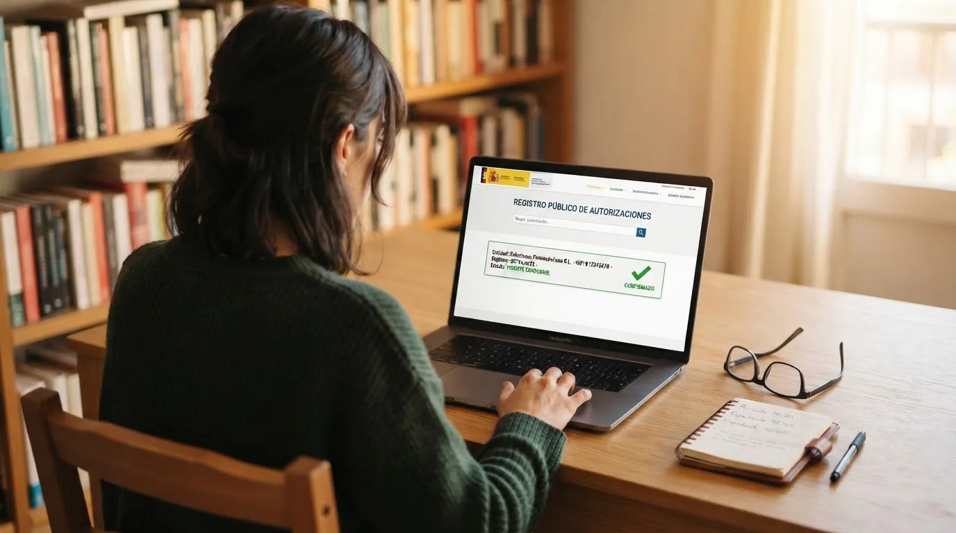 Captura del registro público de operadores con licencia en la web de la DGOJ (ordenacionjuego.es) mostrando los operadores autorizados para bingo en España